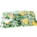 Venta al por mayor Pure Tibet Lamb Fur Plates (Dyed Double Color)